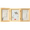 TINY LOVE Cornice doppia impronta mano e piede Tiny Love Double Frame Wooden