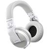 Pioneer DJ HDJ-X5BT-W, Cuffie Professionali per Dj wireless, Bianco
