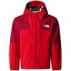 THE NORTH FACE NF0A8AY47IR TEEN HIKE PACKABLE SHELL Giacca Unisex Bambino HIGH RISK RED/GARNET RE Taglia M