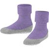 FALKE Cosyshoe Minis K HP lana con suola in gomma 1 paio, Calze da casa Unisex - Bambini, Viola (Light Lilac 6819), 27-28