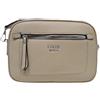COVERI COLLECTION Borsa Donna Saponetta in Ecopelle Tracolla Regolabile/Removibile Tre Lampo Tre Scomparti Dimensioni: 25 X 18 X 10 cm. ART.9126 Marchio Coveri (BEIGE/KHAKI)