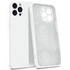MyGadget Custodia in Silicone compatibile con iPhone 12 Pro Max [Quadrupla Protezione] - Case Rigido con Fodera in Microfibra - Cover Bianco