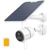 Reolink Telecamera 4G SIM con Pannello Solare, 4K Videosorveglianza da Esterno Senza Fili, Batteria Ricaricabile, Rilevamento Smart di Persone/Veicoli/Animali, Audio a 2 Vie, Accesso Remoto, Go Ultra