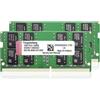 Yongxinsheng DDR4 SODIMM 2400 MHz 16GB Kit (2x8GB) Laptop RAM PC4-19200 Non-ECC Unbuffered 1.2V 2Rx8 Dual Rank 260-Pin CL17 PC Computer Memory Upgrade Module