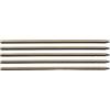 NEO+ 5 x ricariche mini micro penna con inchiostro gel nero, punta da 0,5 mm, tipo D1. Compatibile con penne elettromagnetiche come Wacom, Lenovo Yoga Book, Youdao, Xiaomi, Lianxiang e molti altri