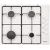 Glem Gas - Piano Cottura A Gas Gtl64wh 4 Fuochi 58,5cm-bianco