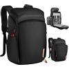 K&F Concept Zaino per Fotocamera Professonale, Borsa Fotocamera per (E8N)