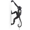 Seletti Monkey Lamp Hanging Right Hand Black Outdoor Seletti