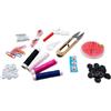 Leddy Living Set Cucito Essenziale Tagliafilo Bottoni Automatici Graffette Taglia Asole Metro Spille da Balia Rocchetti Cotone Infila Ago Accessori Kit Portatile Cucire Principianti Casa Viaggio SARTO