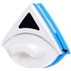 Topyond Lavavetri Magnetico a Forma di Triangolo Blu, Tergivetro Bifacciale - Strumento Lavavetri Magnetico per Porte Scorrevoli, Schermi Doccia, Specchi