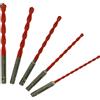 TIVOLY - Set di punte 2 in 1 per calcestruzzo/piastrelle ad alte prestazioni Ø5-6-8-10-12 mm - Foratura piastrelle, terracotta, cemento vibrato e pietra - Coda SDS+ per trapano