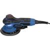 DEDRA Levigatrice orbitale con cuscinetti intercambiabili, diametro 125 - diametro 150 mm, alta potenza 350 W, 4000 - 10.000 giri/min, cavo lungo 4 m, peso solo 1,4, con set di carta vetrata, 230 V ~