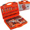 ALYCO 192393 - Juego de llaves de vaso HR High Resistance 1/2-1/4 de 110 piezas en maletin plastico