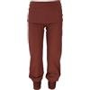 GURU SHOP Guru-Shop, Pantaloni da Yoga con Minigonna in Qualità Biologica, Marrone Dattero, Cotone, Dimensione Indumenti:M (38), Pantaloni Lunghi