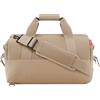 reisenthel Allrounder M Duffel Mix Caramel - Borsa da viaggio con volume di 18 l in bottiglie di PET riciclate, di alta qualità e confortevole, larghezza 40 x altezza 33,5 x profondità 24 cm, MG6300,