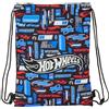 safta HOT WHEELS - Zaino a sacco piatto Junior, ideale per bambini di diverse età, comodo e versatile, qualità e resistenza, 26 x 34 cm, multicolore, M, Casual