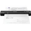 Epson WorkForce ES-60W Scanner Portatile Compatto, Wireless Wi-Fi Direct USB, pannello LCD, Scansione 600dpi, Alimentazione Automatica, Scansione 8,5 ppm, JPEG, PDF, TIFF Supportati, Software Incluso