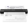 Epson WorkForce ES-50 Scanner Portatile Compatto Leggero, Alimentazione USB, Software ScanSmart Incluso, Scansione 600dpi Alimentazione Automatica 5.5 Secondi per Pagina, JPEG, PDF, TIFF Supportati