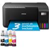Epson EcoTank ET-2862 Stampante Multifunzione 3-in-1 A4, Serbatoi Ricaricabili Alta Capacità, 4 Flaconi Inclusi pari a 4500pag B/N 7500pag Colore, Display LCD USB Wi-Fi/Direct Fronte/retro, Nero