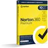 Norton 360 Premium 2025, Antivirus per 10 Dispositivi, Licenza di 1 Anno con Rinnovo Automatico, Pc, Mac, Tablet e Smartphone