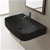 Scarabeo Moon lavabo sospeso, 550835BK, Moon nero [Lavabi > Lavabi Sospesi]
