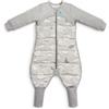 Love To Dream™ Pigiama con gambe, 4-5 anni, grigio, a maniche lunghe, coperta leggera da indossare, 3,5 Tog, per inverno e autunno (14-16 °C), in cotone, lavabile in lavatrice, doppia cerniera