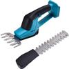 Roadtime Tagliasiepi e cesoie per erba a batteria 2 in 1, Forbici elettriche per arbusti compatibile con Makita 18V batteria, Tagliabordi manuale con 2 lame per tagliare arbusti ed erba