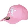 Hip Hop Honour Berretto da bambino rosa caramella cotone NY Baseball Wazzy 7 a 12 anni - Taglia: Taglia unica - Colore: Rosa - Ragazzo, Rosa, taglia unica