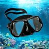 LSSAGOON Maschera Subacquea Adulti Vetro Temperato, Maschera Snorkeling Adulto 180° HD Visuale Panoramico, Maschera Sub Antiappannamento Professionale, Maschera Mare Impermeabile Regolabili per Uomo Donna