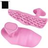flintronic 1 Paio Impugnature da Palestra, Antiscivolo Presa per Sollevamento Pesi, Impugnature in Silicone per Trazioni sul Palmo, per Bilanciere, Sollevamento, Allenamento, Protezione per le Mani