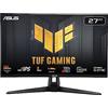 ASUS TUF Gaming VG279QM1A Monitor Gaming 27" pollici, Full HD (1920x1080), 280Hz (OC), Fast IPS, sincronizzazione ELMB, 1ms (GTG), FreeSync Premium, G-Sync, Overdrive variabile, 100% sRGB, HDR, Nero