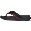 Fitflop Sandali da uomo F-mode Go da uomo con bordo tono su tono, Marrone Cioccolato, 47 EU