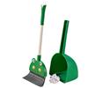Huayeex Set Scopa Per Bambini, Scopa Giocattolo Per Bambini, Set Scopa E Paletta Per Bambini, Set Di Giocattoli Per La Pulizia Dei Bambini, Set Per La Pulizia Del Bambino, 54x14,2x16,3 cm, Verde