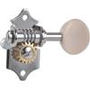 Golden Gate f-2215 vintage chitarra acustica sintonizzatori - 6 singoli (3 + 3) - nickel