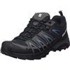 Salomon X Ultra Pioneer Gore-Tex Scarpe Impermeabili Escursionismo da Uomo, Qualsiasi condizione meteo, Tenuta del piede sicura, Stabilità e ammortizzazione, Black/Magnet/Bluesteel, 46 EU