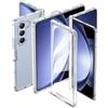 ORETECH Cover per Samsung Galaxy Z Fold 5 Case,Samsung Z Fold 5 Case Protezione Dello Schermo Incorporata, 2 in 1 Custodia Z Fold 5 Protettiva in Silicone Hard PC Cover Antiurto - Trasparente