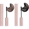 EDAT Comparison K Mascara, Comparisonk Mascara, Tubing Mascaras, 2025 Black & Brown Duo for Lash Makeup, Waterproof & Sweatproof Long Lasting Non-smudged(Mix*2)