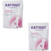 Kattovit Diabete Peso | Confezione Doppia | 2 x 400 g | Cibo secco per gatti | Per supportare la riduzione del sovrappeso