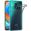 AICEK Cover Compatible Xiaomi Redmi Note 9S, Cover Motorola Redmi Note 9 PRO Silicone Case Molle di TPU Trasparente Sottile Custodia per Xiaomi Redmi Note 9 Max (6.67 Pollici)