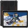HOTWAV R8 2025 Rgged Tablet Android 14, 12GB+128GB+1TB TF Tablet 10.1" HD+, 10800mAh Tablet PC Robusto, 13MP+5MP, 2 Lautsprecher, IP68 Wasserdicht Rugged Smartphone, 4G LTE, 5G WiFi, OTG, GPS, Face ID