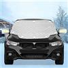 FREESOO Copertura Parabrezza Auto- Copri Parabrezza- Protezione Parabrezza Magnetico Anti UV Parasole Telo Parabrezza Auto Copriparabrezza 150X120CM