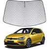 JUDANNA Schermo per parabrezza auto sostitutivo per VW Golf 7 MK7 2014-2020, parasole pieghevole, copertura parasole, protezione UV per parabrezza auto, accessori per interni auto