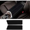 KUNGKIC Flanella auto bracciolo cuscino console centrale bracciolo Box Mat interno compatibile con Mercedes Benz GLC 2015-2021 Accessori Nero