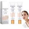 Crsetmyth BB Cream Protettiva Spf 30 - Crema Viso Idratante a Lunga Durata, Coprente per Imperfezioni, Tinta Unificante Con Filtro Solare | Formula Leggera E Opacizzante (Avorio)