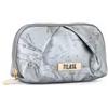 ALVIERO MARTINI PRIMA CLASSE POCHETTE #BEAUTY PICCOLO CON PINCES GOMMATO ARGENTO