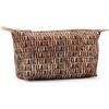 ALVIERO MARTINI PRIMA CLASSE POCHETTE #BEAUTY NECESSAIRE PICCOLO RASO STAMPA GEO NERO
