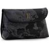 ALVIERO MARTINI PRIMA CLASSE POCHETTE #BEAUTY MEDIA CON PATTA ECOPELLE STAMPA GEO NERO