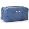 ALVIERO MARTINI PRIMA CLASSE POCHETTE #BEAUTY SQUADRATO GRANDE GRANATO BLUE JEANS