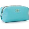 ALVIERO MARTINI PRIMA CLASSE POCHETTE #BEAUTY SQUADRATO GRANDE GRANATO SINTETICO TURCHESE