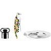 Alessi - Cofanetto Vin - Nero - Ghisa di alluminio - Designer Alessandro Mendini